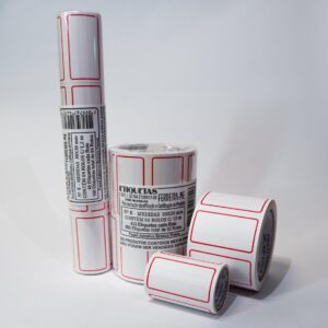 Etiqueta multiuso de uso manual nº6 50x30mm