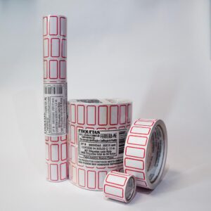 Etiqueta multiuso de uso manual nº9 29x15mm