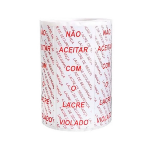 Etiqueta Lacre de Segurança para Delivery L-1